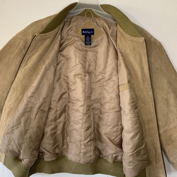 Reel Legends Men Leather Bomber Jacket Country Western Cowboy Soft Rodeo XL 100% - Picture 12 of 16